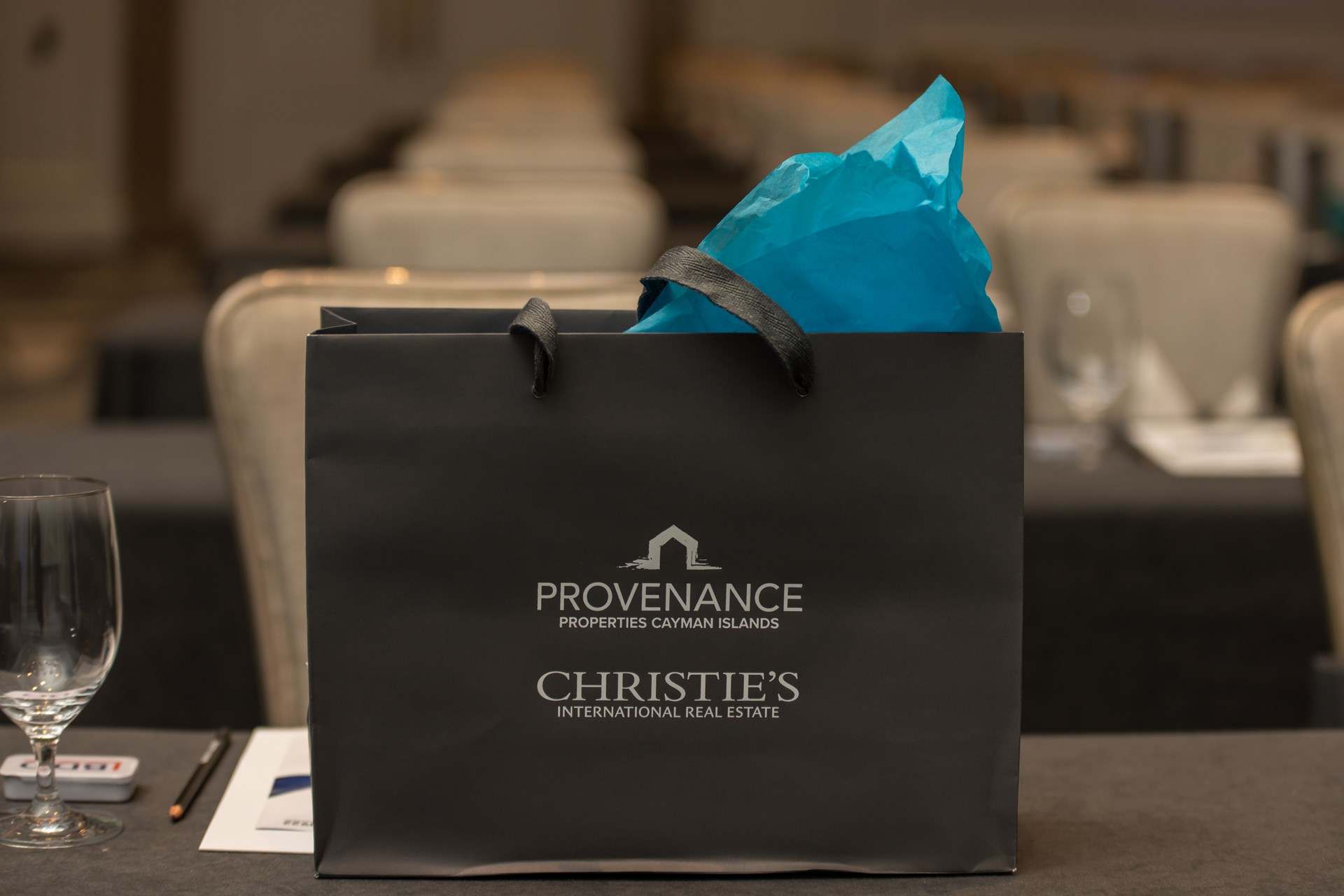 christie's provenance branded bag