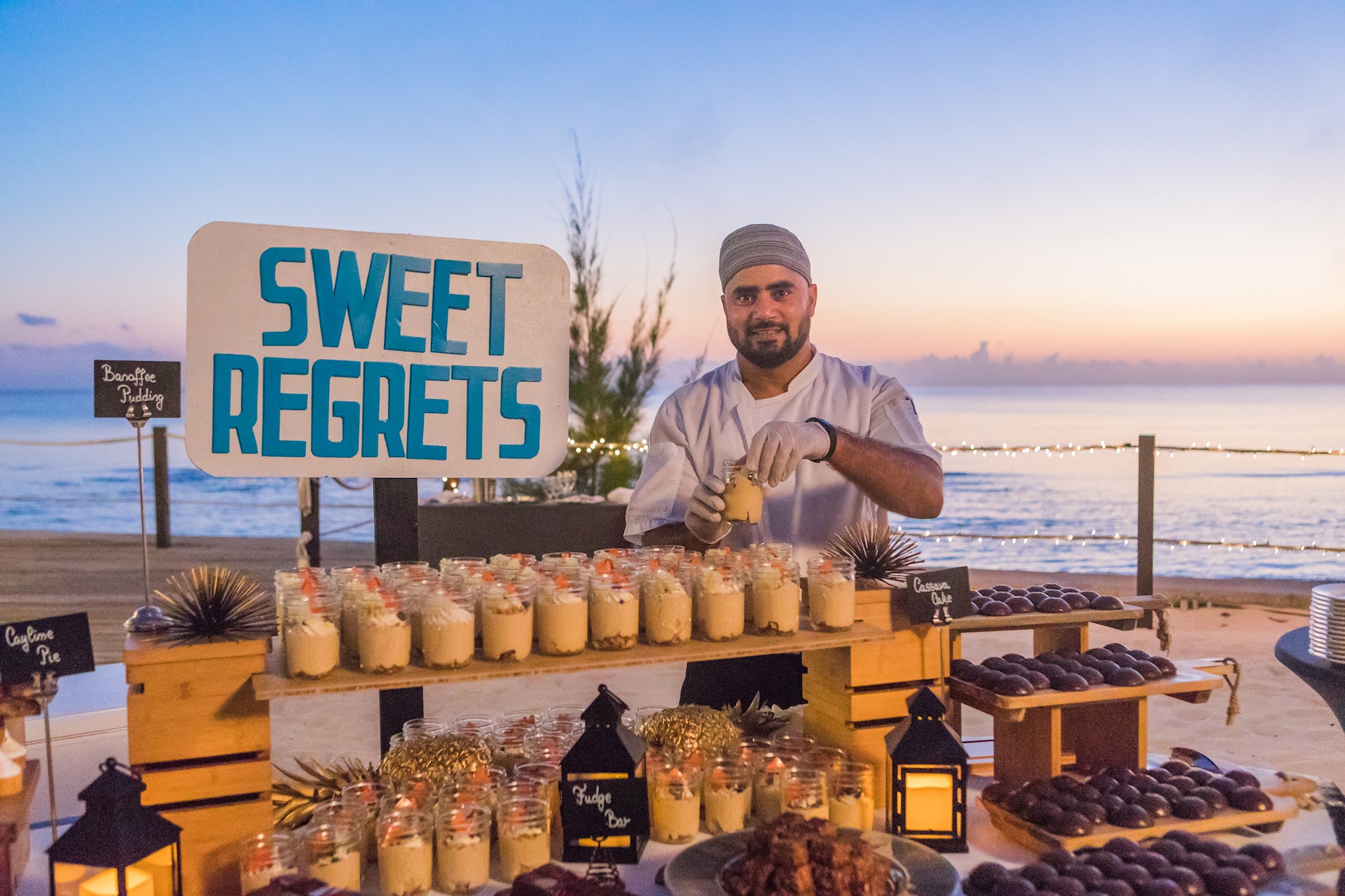 Dessert station