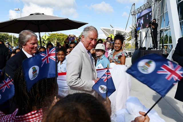 Prince Charles Camille in Cayman Islands