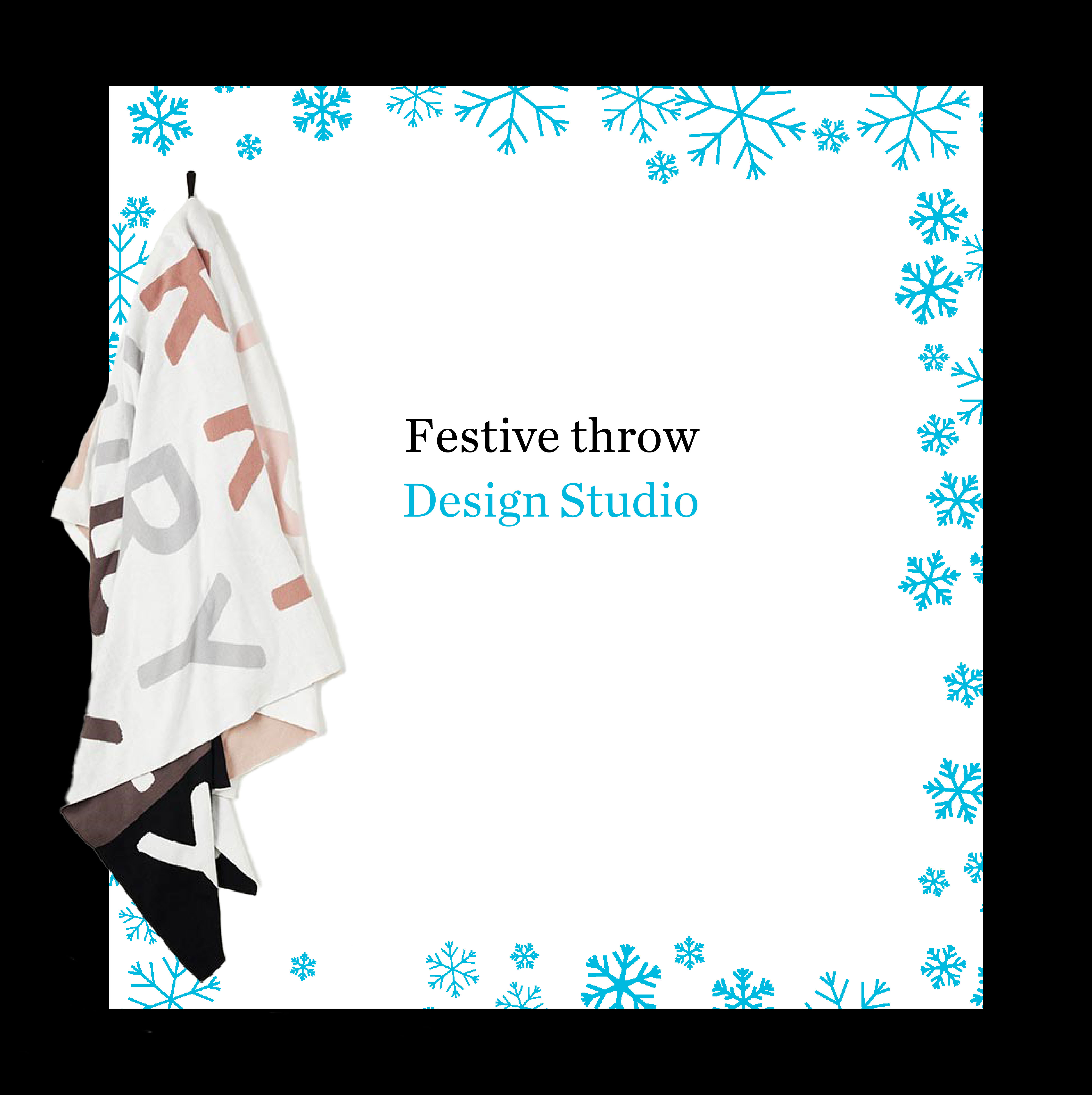 festive throw
