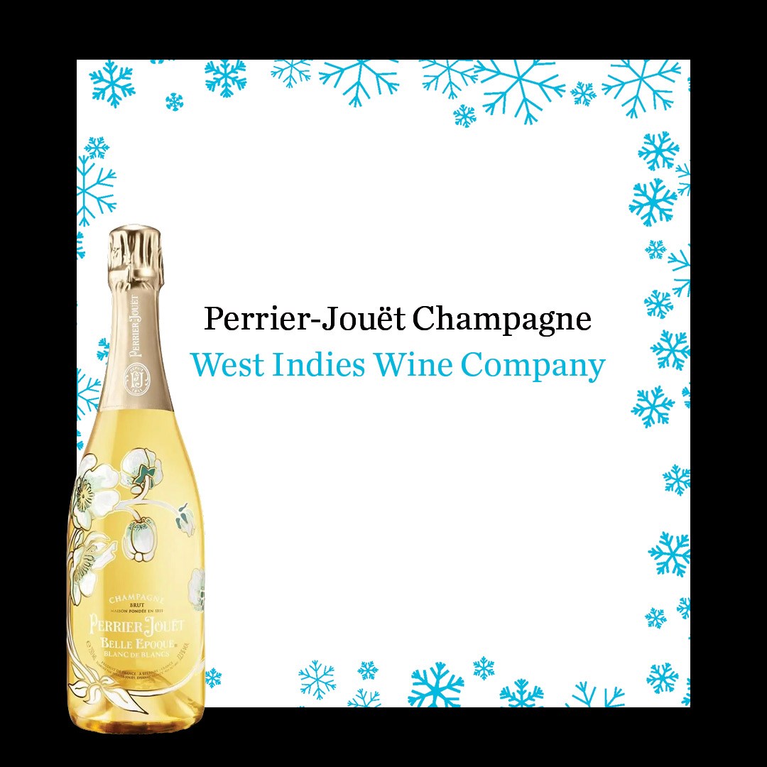 Bottle of Perrier-Jouet Champagne