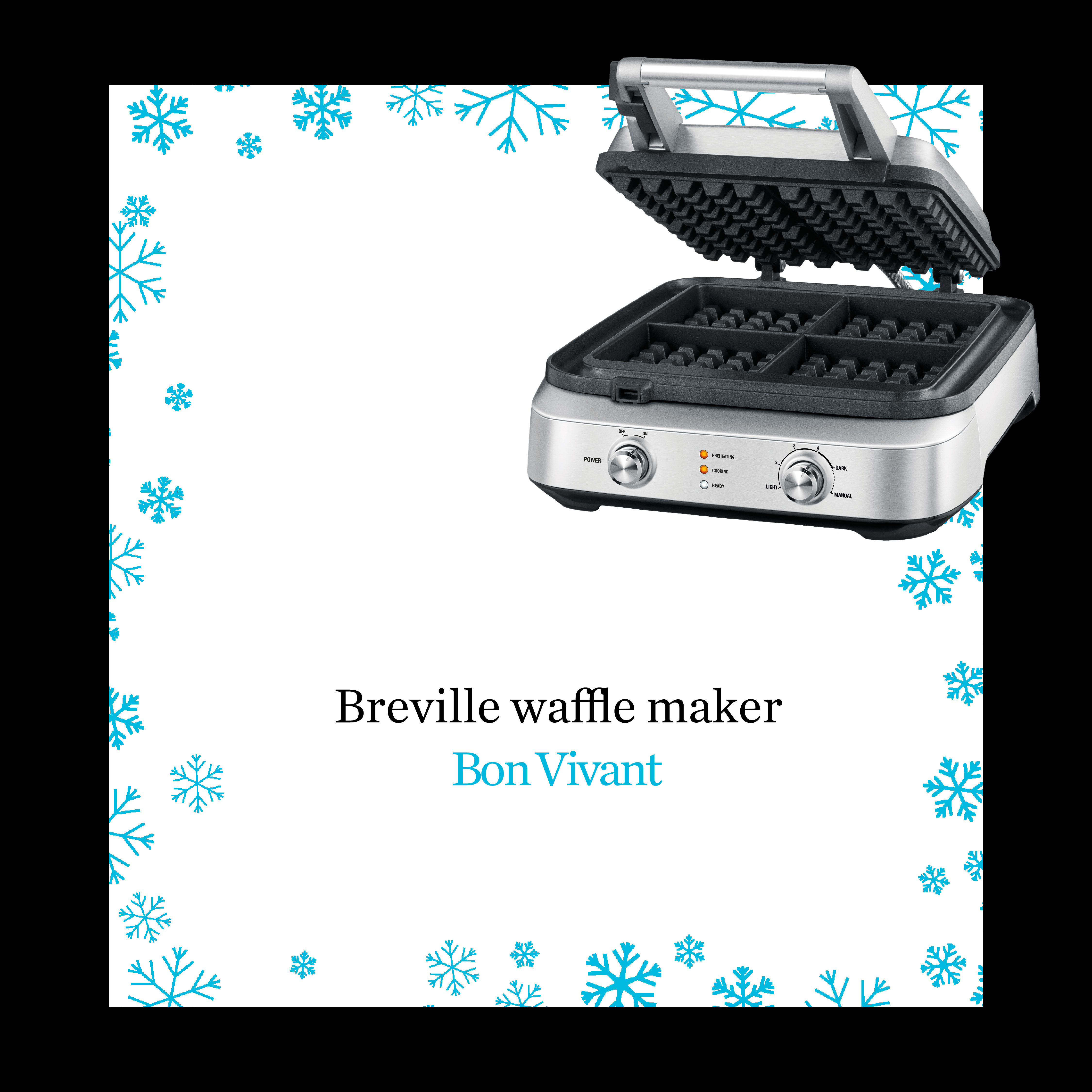 Breville waffle maker